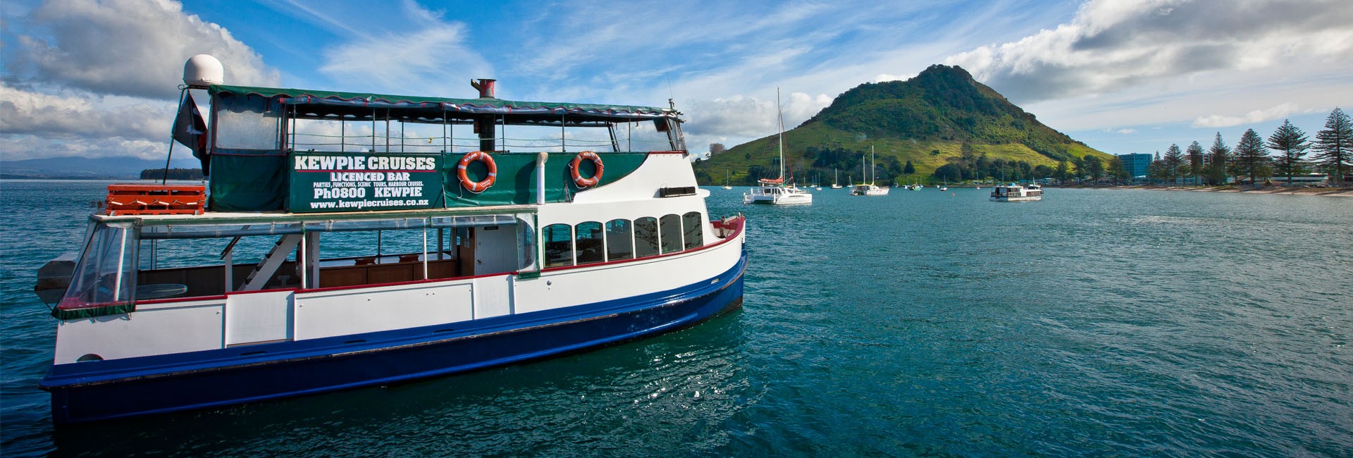 Join Tauranga Locals on the Iconic Kewpie Taurangas Original Cruise Boat